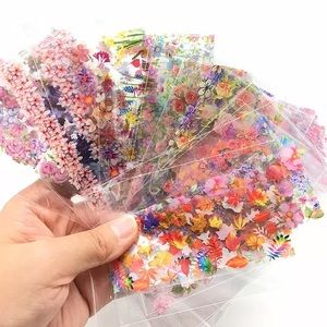 2/$20 Floral Nail Art Transfer Sheets (x25 sheets)